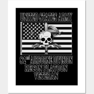 82nd Airborne Recon Platoon- Veteran Posters and Art